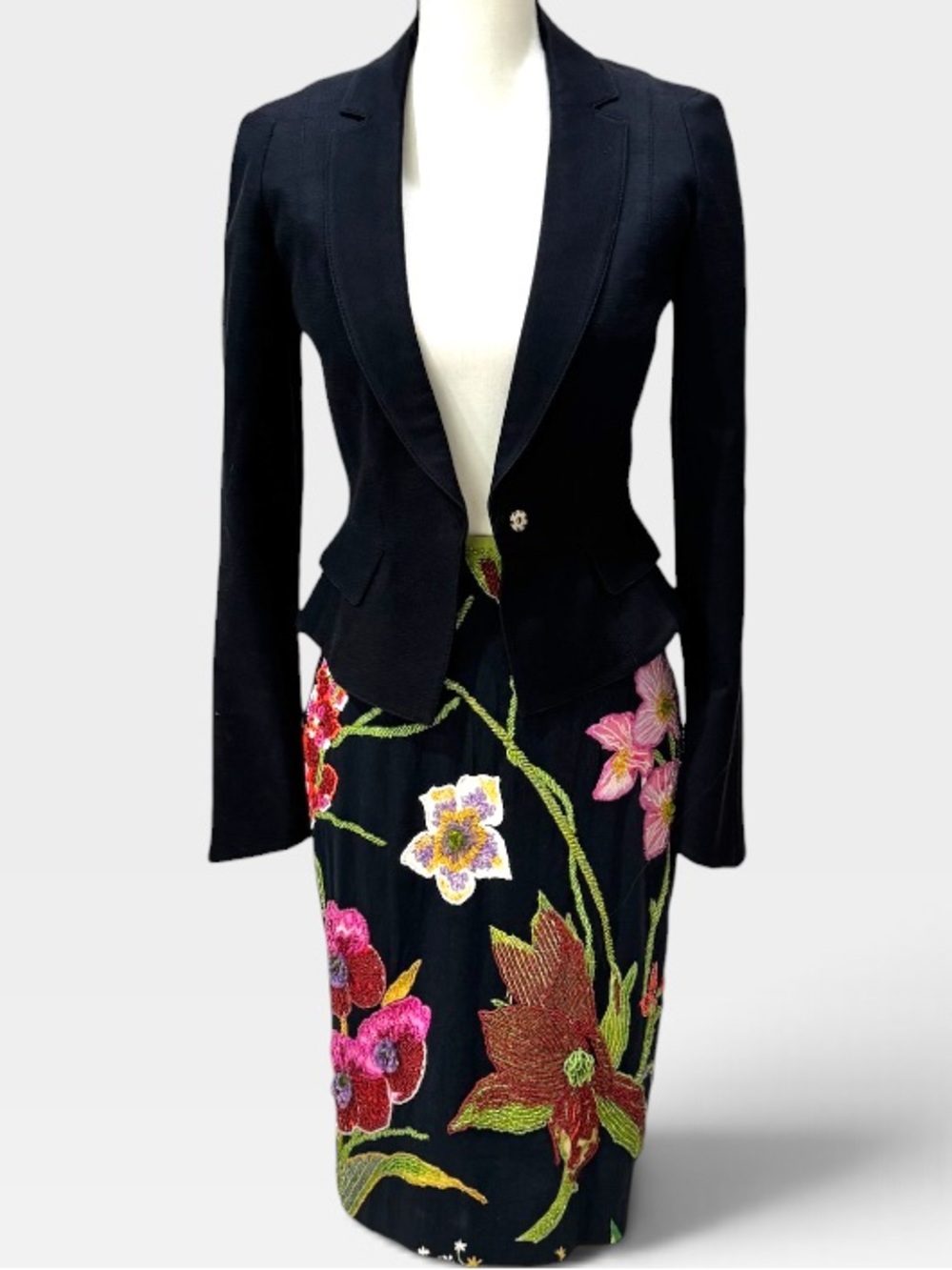 Dolce & Gabbana Blazer Jacket Black Small (IT 40; US 4) - Picture 10 of 13